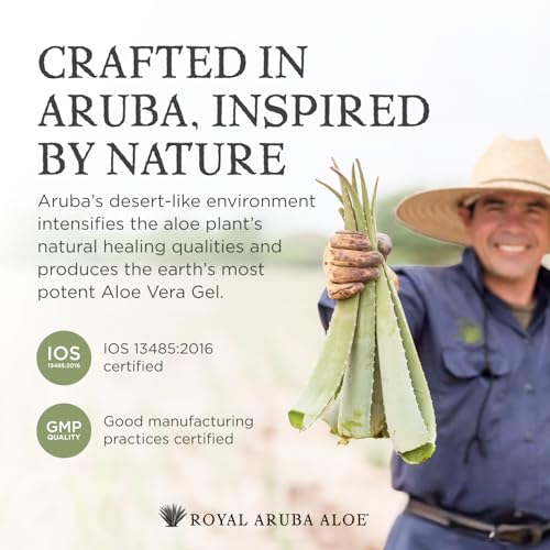 Aruba Aloe Hydrating Aloe Rich Sunscreen SPF 30 - Broad-Spectrum UVA/UVB Sunblock Lotion - Lightweight, Water-Resistant, Non-Greasy Sun Protection for Face and Body - 2 oz