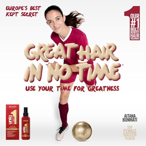 UniqOne Revlon Professional Hair Treatment, Moisturizing Leave-In Product, Repair For Dry and Damaged Hair, Haircare Stocking Stuffer, 5.1 Fl Oz