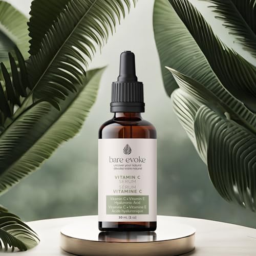 Vitamin C Serum with Hyaluronic Acid, Niacinamide & Natural Extracts ? Hydrating & Brightening Face Serum ? Helps reduce the Look of Dark Spots, Dullness & Pores ? For All Skin Types