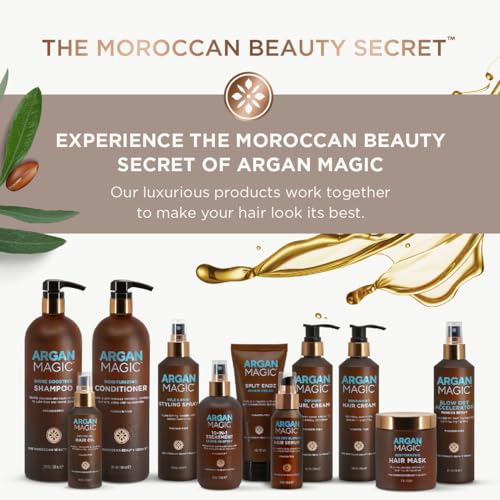 Argan Magic Hydrates & Calms Argan Milk Cleanser - Gently Cleanses and Removes Built-Up Oil and Dirt | Hydrates, Calms, and Soothes | Paraben Free, Cruelty Free, Made in USA (8 Fl Oz)