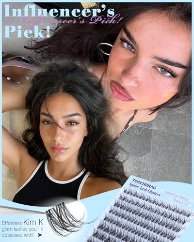 Spider Lash Clusters D Curl Wispy Eyelash Extensions 10-16mm