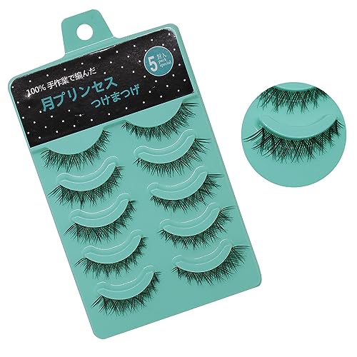 Scala 5 Pairs 3D False Eyelashes Thick Messy Cross Lashes
