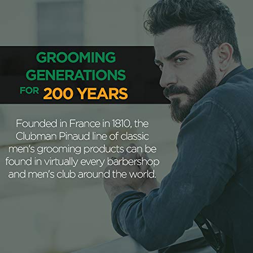 Clubman Pinaud 2-in-1 Beard Conditioner & Beard Moisturizer for Men ? Hydrates Skin, Nourishes Beards, 3 oz x 2 Pack