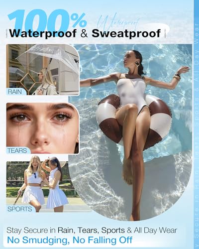 Waterproof Lash Bond & Seal Glue – 2-in-1 Cluster Adhesive, 72H
