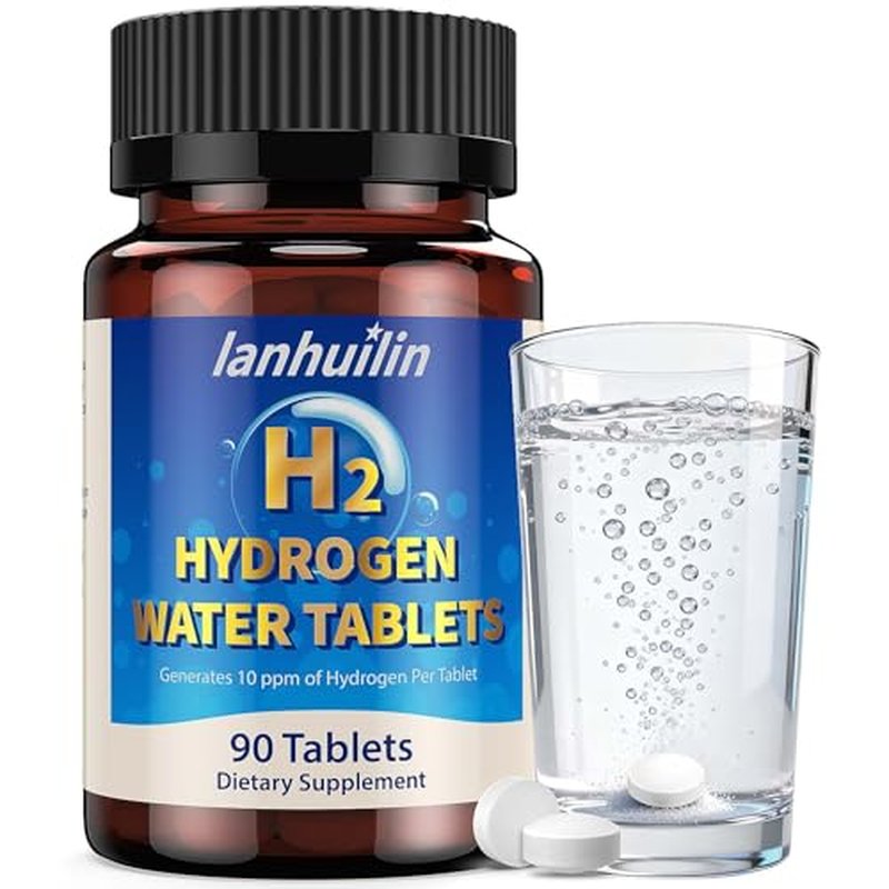 Hydrogen Water Tablets with Magnesium 150mg | 90 Count Antioxidant Supplement