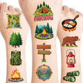 50pc Camping Temporary Tattoos for Kids - Party Favors