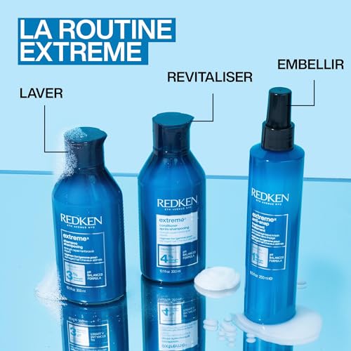 Redken Extreme Anti-Snap Anti-Breakage Leave-In Treatment For Distressed Hair - Fortifies & Helps Reduce Breakage,Infused With Proteins,(Pack of 2)
