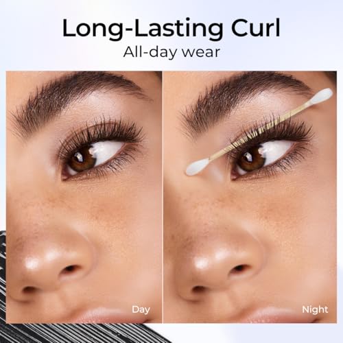 SACE LADY Waterproof Mascara, All-in-Lash Mascara Volume and Length Eyelashes, Smudge-proof and Sweat-proof, Long Lasting Curl, Natrual Black Eye Makeup Gift for Women