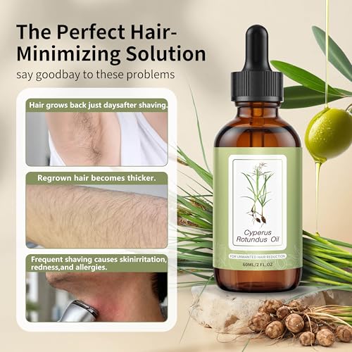 Cyperus Rotundus Oil for Hair Removal - 2pc Set
