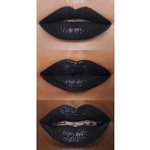 e.l.f. O Face Satin Lipstick, Richly Pigmented, Nourishing & Long-Lasting Creamy Lipstick, Infused With Jojoba, Vegan & Cruelty-Free, All Night