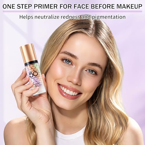 3-in-1 Color Correcting Primer with SPF 50 & Moisturizer