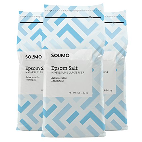 Epsom Salt Soak - 8 lb Resealable Bags, Magnesium Sulfate