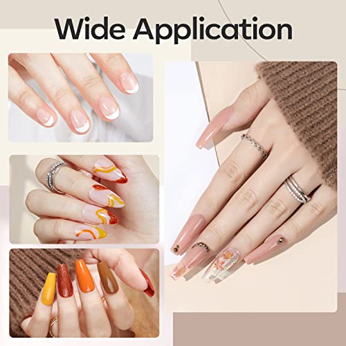 Modelones 7-In-1 Builder Nail Gel - Clear LED Cured