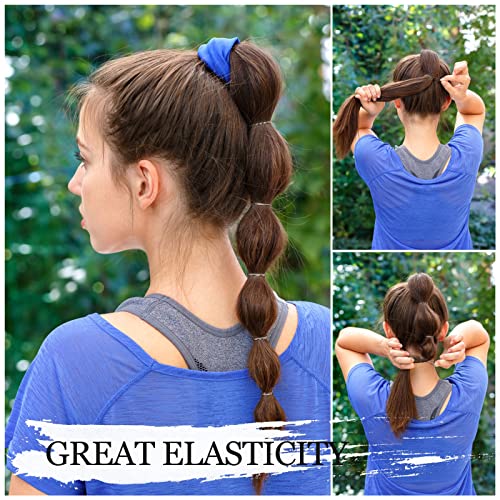 Kanprincess 1000pcs Brown Mini Rubber Bands Hair Ties for Kids