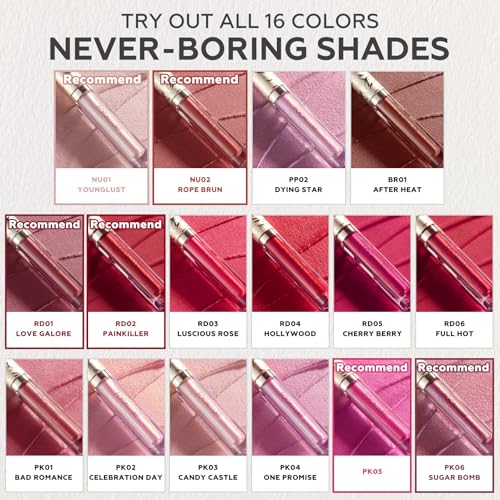 FOCALLURE Metallic Liquid Lipstick - Waterproof & Long Lasting