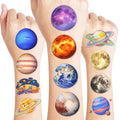 96 Pcs Space Temporary Tattoos for Kids - Planetary Party Favors