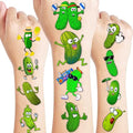 96 Pickle Temporary Tattoos for Kids Birthday Party Favors