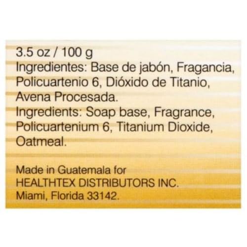 Avena Oatmeal Bar Soap 3.5 oz for Sensitive Skin - 2-PACK