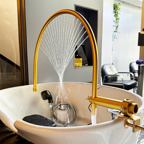 Adjustable Hair Spa Shampoo Bowl Waterfall Head Spa Equipment