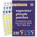 LivaClean 240ct Star Pimple Patches - Hydrocolloid Acne Stickers
