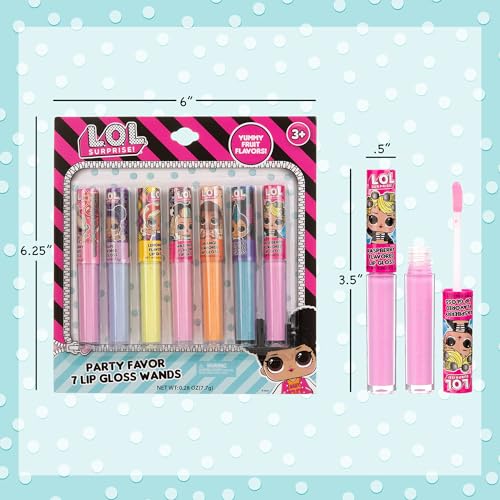 L.O.L. Surprise! 14pc Lip Gloss Set - Flavored Party Favors