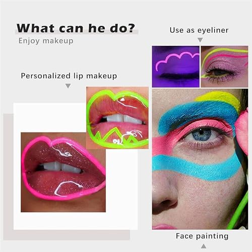 MAEPEOR 12 Color Matte Liquid Eyeliner Set Smooth Pigmented Colorful Eyeliner Line Pen Waterproof Smudgeproof Long Lasting Eyeliner Eyeliner Eye Makeup Gift Kit for Women and Girls (Set 01)