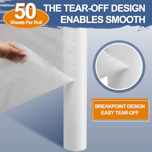 87x40 Disposable Massage Table Sheets 50/Roll Non-woven