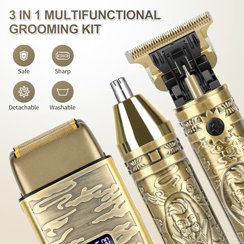 IsoLytrin Electric Foil Shaver & T-Blade Beard Trimmer Set