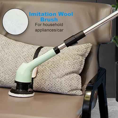 Brush Heads Set, 9 Pack 4 inches Cordless Electric Spin Scrubber Replaceable Brush Heads for Household Cleaning Brushes/Bathroom/Floor/Tile/Car