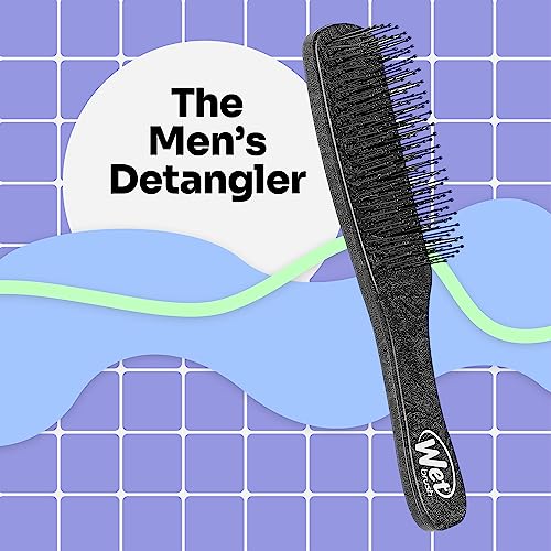 Wet Brush Men's Detangler - IntelliFlex Bristles, Black