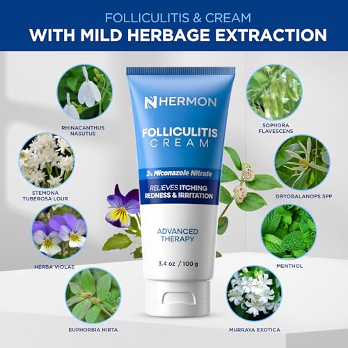 Hermon Folliculitis Cream 100g | Scalp, Face & Body