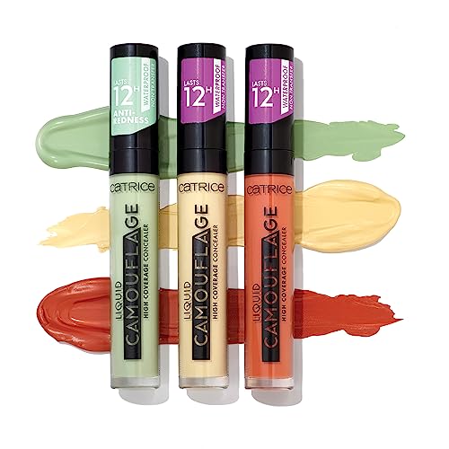 Catrice Liquid Camouflage Concealer (015 Honey) - Ultra Long Lasting Concealer for Optimal Coverage, Waterproof