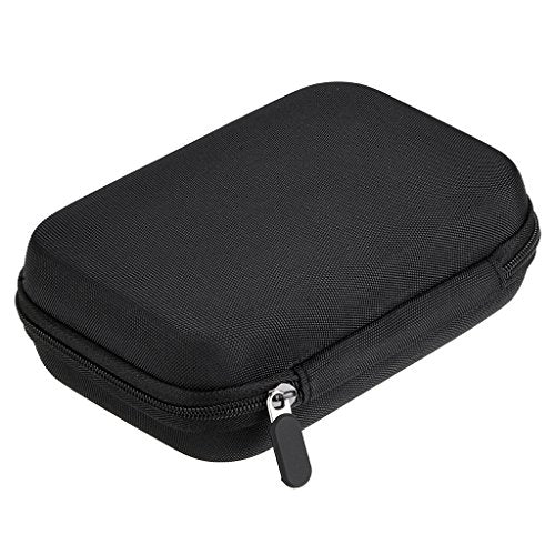 Hipiwe Black Hard Shell Essential Oil Carrying Case for 12 Bottles - Travel Bag