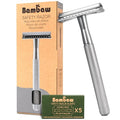 Bambaw Double Edge Safety Razor for Men & Women, Eco-Friendly