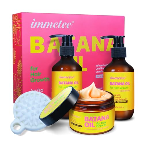 Immetee Batana Shampoo & Conditioner Set for Dry Color-Treated Hair
