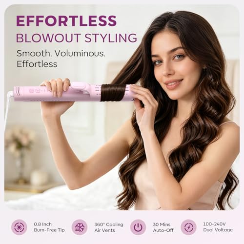 HarrFlow 3-in-1 Hair Styler with Negative Ions & Cool Air