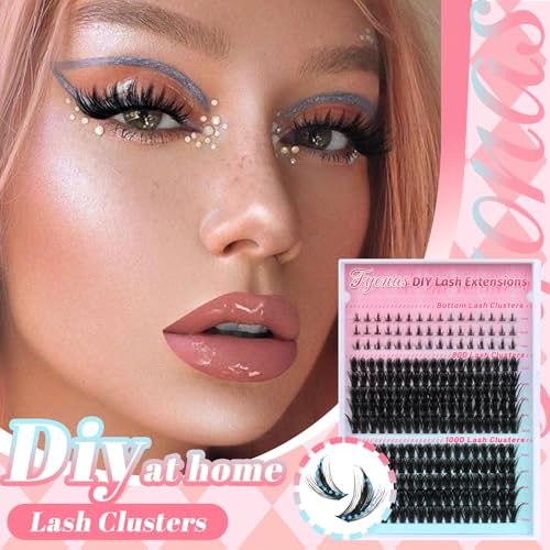 Fyonas Manga Lash Clusters - 80D/100D Spiky Eyelash Extensions 12-20mm