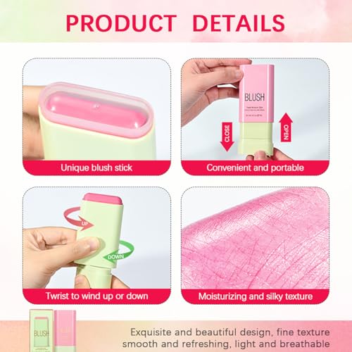 FYEBOO Cream Blush Stick 3-in-1 Makeup - Waterproof