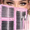 Lash Clusters Kit 9-16mm D Curl 560 Pcs with Bond & Seal