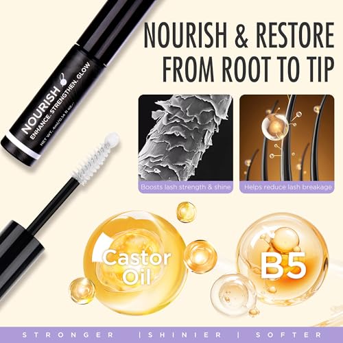Cluster Lash Remover & Nourish Serum with Castor Oil