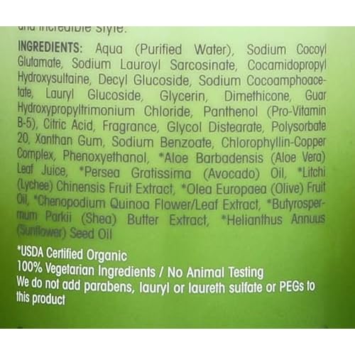 GIOVANNI 2chic Ultra-Moist Shampoo - Avocado & Olive Oil, Creamy Hydration Formula, Enriched with Aloe Vera, Shea Butter, Botanical Extracts, No Parabens, Color Safe - 24 oz