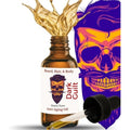 Luxury Cologne Oil - 2oz Anti-Aging Blend with Plant Retinol for Beard, Skin & Hair (Guilty Black)