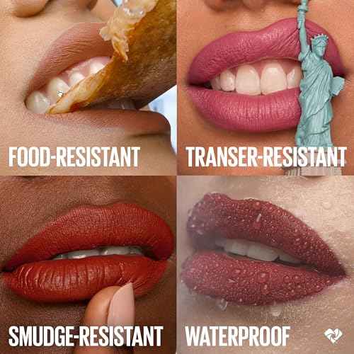 MAYBELLINE Super Stay Matte Ink Liquid Lipstick Makeup, Long Lasting High Impact Color, Up to 16H Wear, Vixen (Intense Blackened Brown)