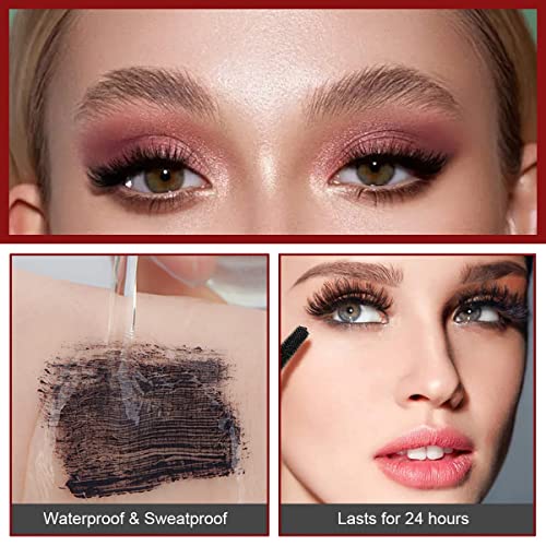 4D Silk Fiber Lash Mascara Waterproof & Smudge-Proof (3 Pack)