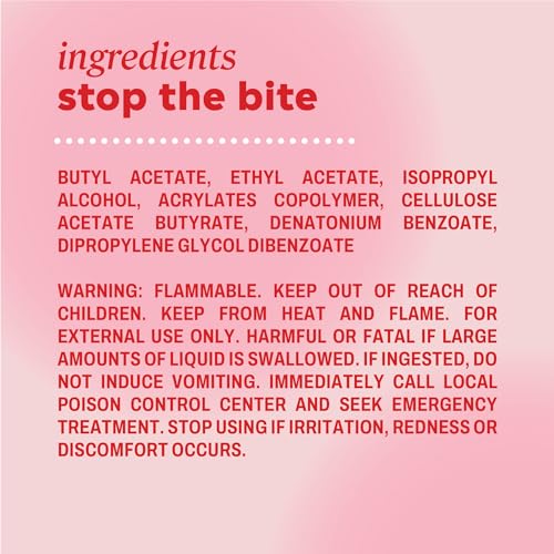 Onyx Professional Stop the Bite Nail Polish - Nail Biting Prevention Treatment 0.5 Fl Oz