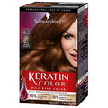 Schwarzkopf Keratin Color Permanent Hair Color Cream, 4.3 Red Velvet Brown