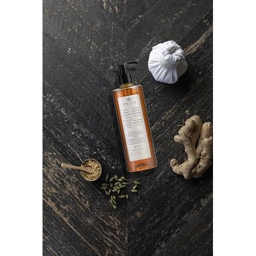 Prija Vitalizing 2 in 1 Shower Gel and Shampoo with Ginseng Extract, Hydrating and Energizing Hair and Body Wash Gel with Pump Dispenser, Luxurious Shower Gel 5 x 12.85 Fl. Oz
