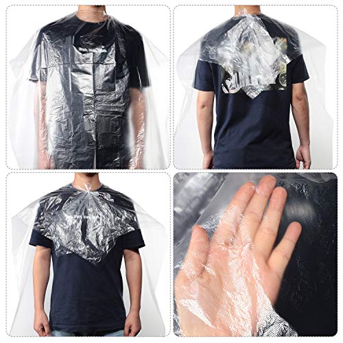 WILLBOND 100 Disposable Salon Capes, 51.2 x 36.2 Inch, Waterproof