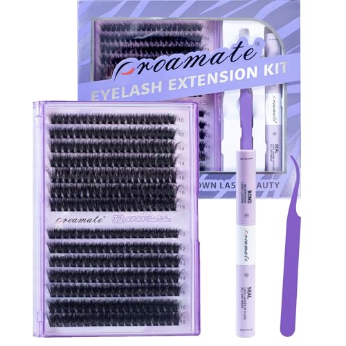 Proamate Cluster Lashes D Curl 10-18mm 270pcs Volume Mix