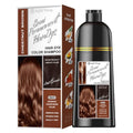 Joyful Young Chestnut Brown Hair Dye Shampoo 3-in-1 for Gray Coverage